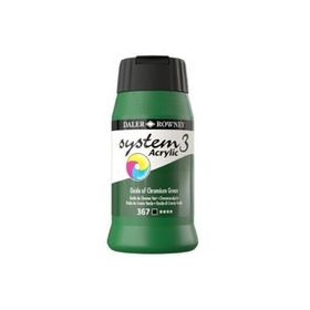 Daler Rowney System 3 367 Oxide Chromium Green 500ml Akrilik Boya