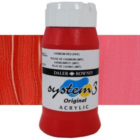 Daler Rowney System 3 503 Cadmium Red 500 ml Akrilik Boya