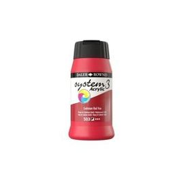 Daler Rowney System 3 503 Cadmium Red 500 ml Akrilik Boya