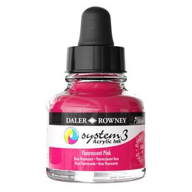 Daler Rowney System 3 538 Flourecent Pink 29.5ml Akrilik Boya