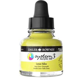 Daler Rowney System 3 651 Lemon Yellow 29.5ml Akrilik Boya