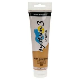 Daler Rowney System 3 663 Yellow Ochre 150 ml Akrilik Boya