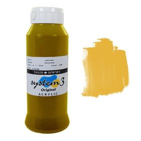 Daler Rowney System 3 Cadmium Yellow 1000 ml Akrilik Boya