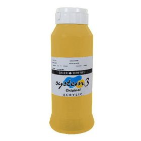 Daler Rowney System 3 Cadmium Yellow 1000 ml Akrilik Boya