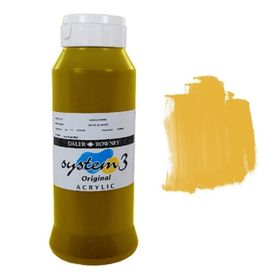 Daler Rowney System 3 Cadmium Yellow 1000 ml Akrilik Boya