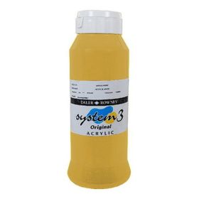 Daler Rowney System 3 Cadmium Yellow 1000 ml Akrilik Boya