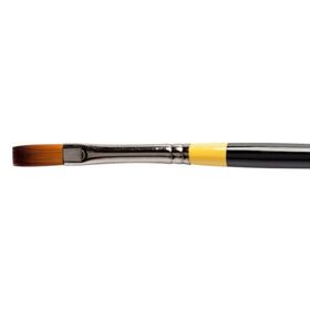 Daler Rowney System 3 Seri 44 No:4 Uzun Sap Düz Kesik Uçlu Fırça