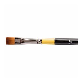 Daler Rowney System 3 Seri 55 No1/4 Kısa Sap Düz Kesik Uçlu Fırça