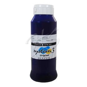 Daler Rowney System 3 Ultramarine 1000 ml Akrilik Boya