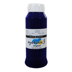Daler Rowney System 3 Ultramarine 1000 ml Akrilik Boya