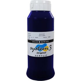 Daler Rowney System 3 Ultramarine 1000 ml Akrilik Boya