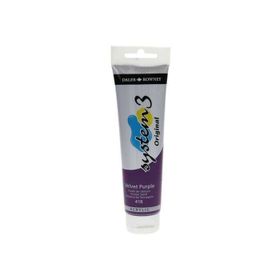Daler Rowney System3 150 ml Velvet Purple 418 Akrilik Boya