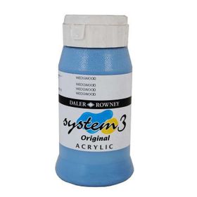 Daler Rowney System3 Akrilik Boya 500 ml Wedgwood 114 Akrilik Boya