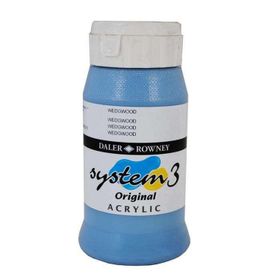 Daler Rowney System3 Akrilik Boya 500 ml Wedgwood 114 Akrilik Boya