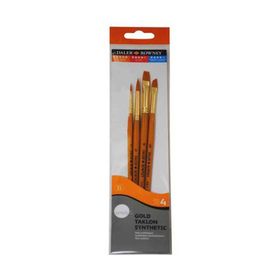 Daler Rowney Taklon 4’lü Fırça Seti