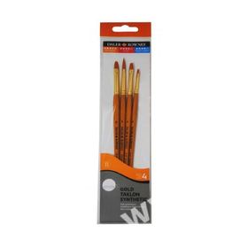 Daler Rowney Taklon 4’lü Fırça Seti