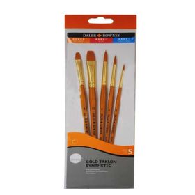 Daler Rowney Taklon 5’li Fırça Seti