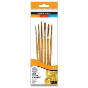 Daler Rowney Taklon 6’lı Fırça Seti