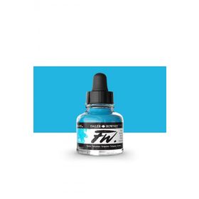 Daler Rowney Turquoise 145 Fw Acrylic Artist Ink 29.5 ml Cam Şişe