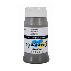 Daler Rowney Warm Grey 078 500 ml System 3 Akrilik Boya