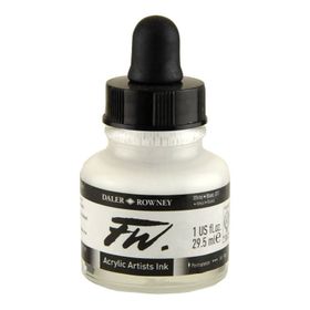 Daler Rowney White 011 FW Acrylic Artist Ink 29.5 ml Cam Şişe