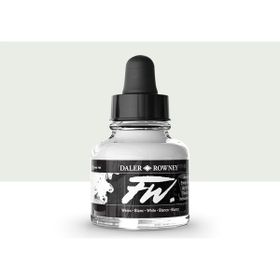 Daler Rowney White 011 FW Acrylic Artist Ink 29.5 ml Cam Şişe