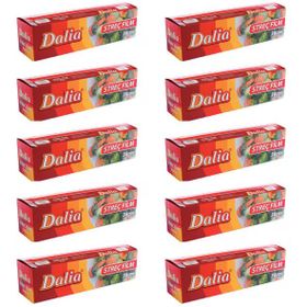 Dalia 10 Adet 30 cm 100 mt Seffaf Mutfak Rulo Streç Film