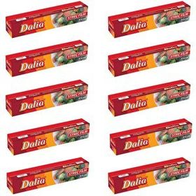 Dalia 10 Adet 45 cm 100 mt 8 Mikron Şeffaf Mutfak Rulo Streç Film