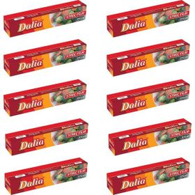 Dalia 10 Adet 45 cm 100 mt 8 Mikron Şeffaf Mutfak Rulo Streç Film