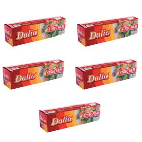 Dalia 5 Adet 30 cm 100 mt Seffaf Mutfak Rulo Streç Film