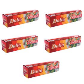 Dalia 5 Adet 30 cm 100 mt Seffaf Mutfak Rulo Streç Film