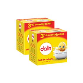 Dalin 100 gr 3'lü Avantaj Paketi Bebe Sabun