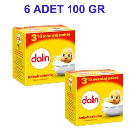 Dalin 100 gr 6 Adet Bebek Sabunu