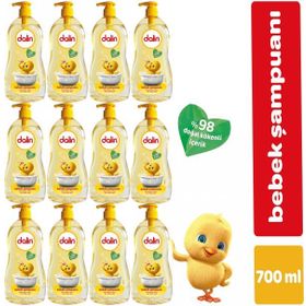 Dalin 12x700 ml Pompalı Klasik Bebek Şampuanı
