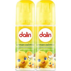 Dalin 150 ml Orman Esintisi Vanilya-İris Çiçeği-Portakal Kokulu 2'li Bebek Kolonyası Set