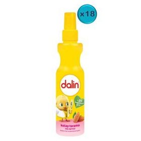 Dalin 18x200 ml Badem Özlü Kolay Saç Tarama Spreyi