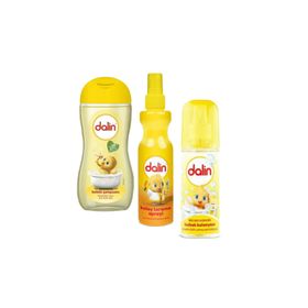 Dalin 200 ml Bebek Şampuanı + 200 ml Kolay Tarama Spreyi + 150 ml Bıcı Bıcı Kolonya Seti