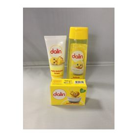 Dalin 200 ml Şampuan+100 ml Pişik Kremi+100 gr Sabun Seti