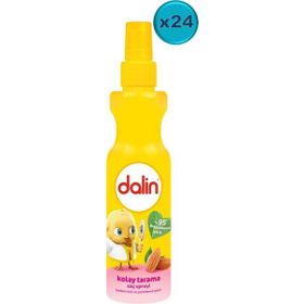 Dalin 24x200 ml Badem Özlü Kolay Saç Tarama Spreyi