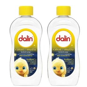 Dalin 2x300 ml Rahatlatıcı Vanilya Kokulu Bebek Yağı