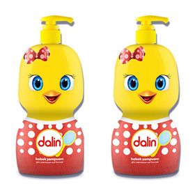 Dalin 2x500 ml Civcivli Pompalı Bebek Şampuanı