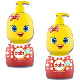 Dalin 2x500 ml Civcivli Pompalı Bebek Şampuanı