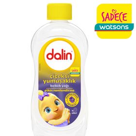 Dalin 300 ml Çiçeksi Yumuşaklık Bebek Yağı