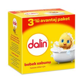 Dalin 3'lü Avantaj Paket Bebek Sabunu