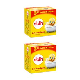 Dalin 3x100 gr 2'li Bebek Sabunu