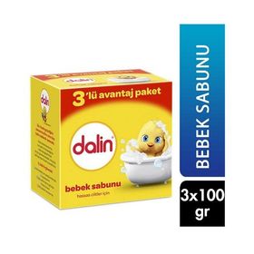 Dalin 3x100 gr Bebek Sabunu