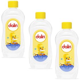 Dalin 3x200 ml Rahat Ve Mutlu Vanilya Kokulu Bebek Yağı