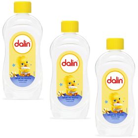 Dalin 3x200 ml Rahat Ve Mutlu Vanilya Kokulu Bebek Yağı