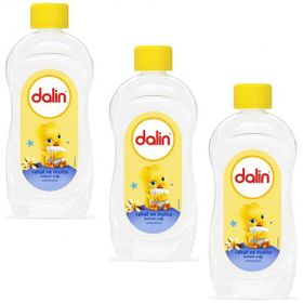 Dalin 3x200 ml Rahat Ve Mutlu Vanilya Kokulu Bebek Yağı
