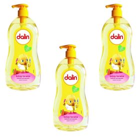 Dalin 400 ml 3'lü Bebek Şampuanı Badem Özlü